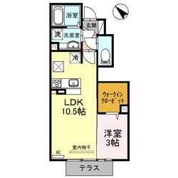 亀山駅 徒歩6分 1階の物件間取画像